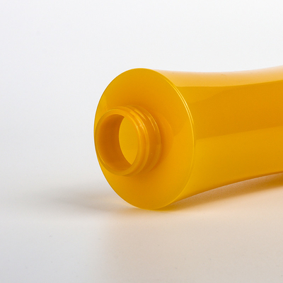 Weiße Plastikgewohnheits-leere kosmetische Verpackenshampoo-Lotions-Flaschen der Goldkundenspezifische Luxuskörper-Butter350ml