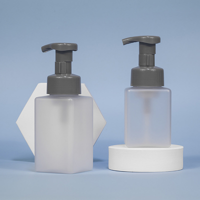 Aufbereitete HAUSTIER kosmetische Schaum-Flasche transparente Breite Multiusage 60mm