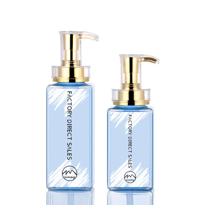 Heiße stempelnde kosmetische Lotions-Flasche mit Breite ODM der Pumpen-61mm verfügbar