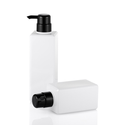 luftlose kosmetische Lotions-Flasche, Siebdruck weiße Lotions-Flasche mit Pumpe