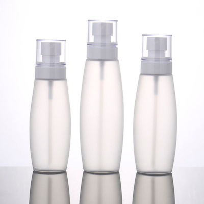 Bereifte kosmetische Kapazität Sprühflasche PlasticPlastic 100ml wiederverwendbar