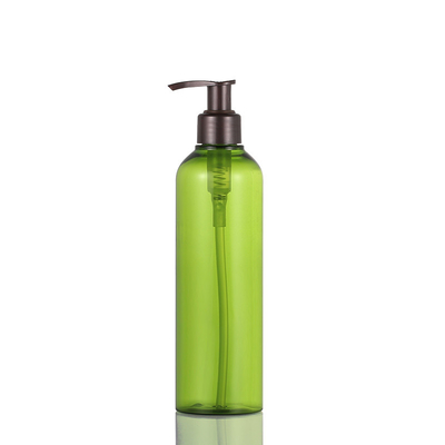 Runde kosmetische Lotions-Flasche, 54mm grüne leere Körper-Lotionsflaschen 300ML