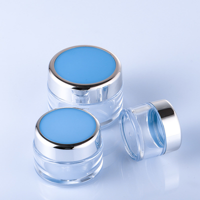 Sahneverpackenglas ODM, 15g dekorative Plastikbreite der Glas-40mm