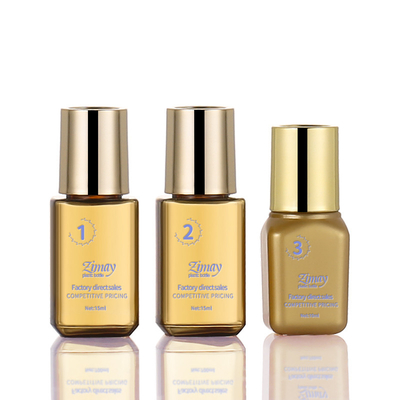 leere Flasche der Reise-15ml stellte Goldfarbe-Soem verfügbar für Hautpflege ein