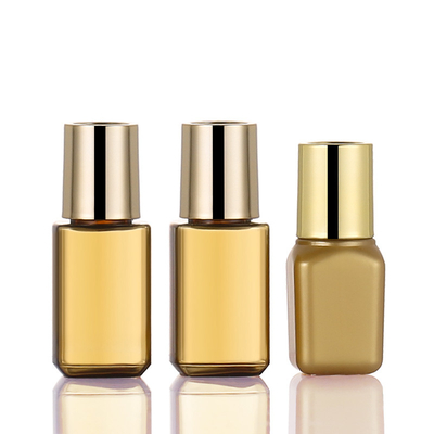 leere Flasche der Reise-15ml stellte Goldfarbe-Soem verfügbar für Hautpflege ein