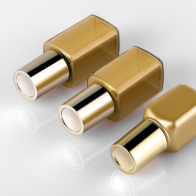 leere Flasche der Reise-15ml stellte Goldfarbe-Soem verfügbar für Hautpflege ein