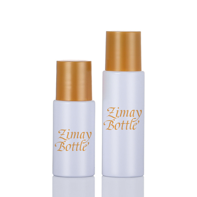 Runde tragbare Reise-Flaschen stellten 20ml Breite der Kapazitäts-27mm mit Überwurfmutter ein