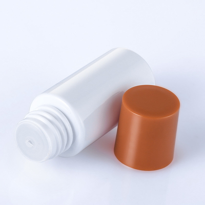 Runde tragbare Reise-Flaschen stellten 20ml Breite der Kapazitäts-27mm mit Überwurfmutter ein