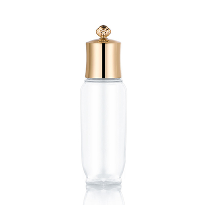 Bereifte Goldleere Reise-Flasche stellte die Kapazität 30ml für Toner ein