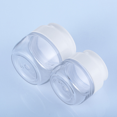 Nachfüllbare leere kosmetische Behälter, wiederverwendbare biologisch abbaubare Plastikgläser