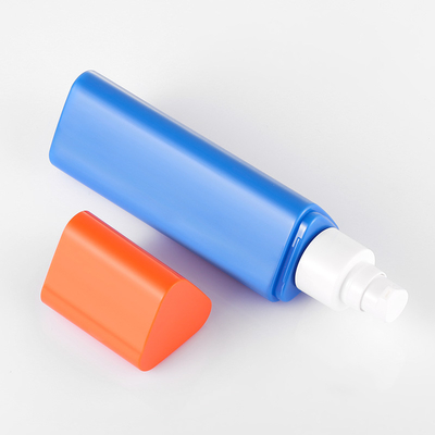 Überwurfmutter-kosmetische Verpackensätze, kosmetische Plastikbehälter 150ml 200ml