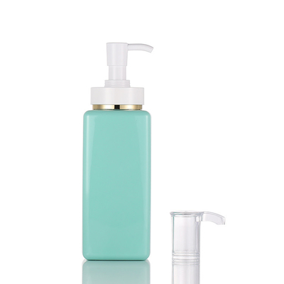Nahrungsmittelgrad kosmetische Lotions-Flasche, Behälter der Pumpe 400ml für Lotion