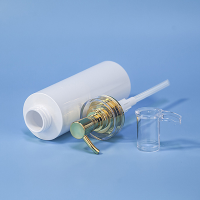 Leere 8 Unze-Lotions-Flaschen-heiße stempelnde Plastikoberfläche recyclebar
