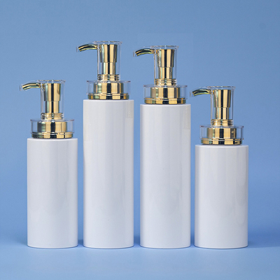 Leere 8 Unze-Lotions-Flaschen-heiße stempelnde Plastikoberfläche recyclebar