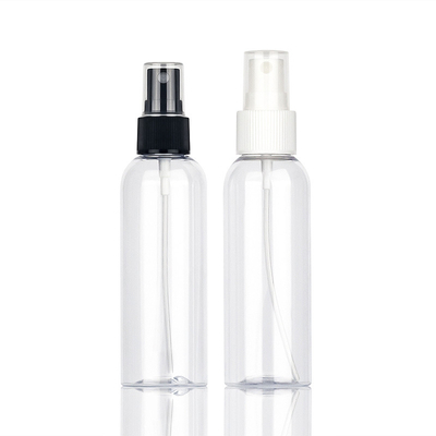 100 ml kleine kosmetische transparente Sprühflaschen nachfüllbare HAUSTIER Material-leeren sich