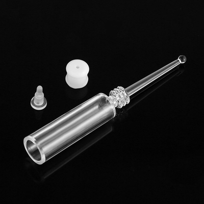Transparente Flaschen des ätherischen Öls 1ml STREICHELN Plastik-Ampulle