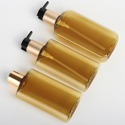 Heiße stempelnde Disketten-Kappen-Flasche, quadratischer Durchmesser der Lotions-Pumpflasche-69mm