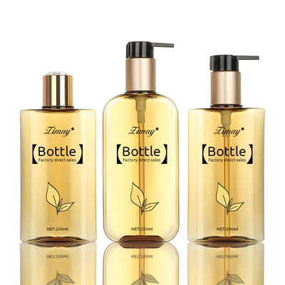 Heiße stempelnde Disketten-Kappen-Flasche, quadratischer Durchmesser der Lotions-Pumpflasche-69mm