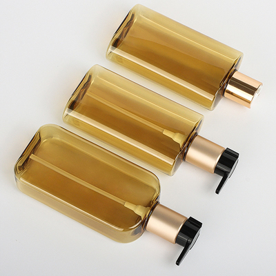 Heiße stempelnde Disketten-Kappen-Flasche, quadratischer Durchmesser der Lotions-Pumpflasche-69mm