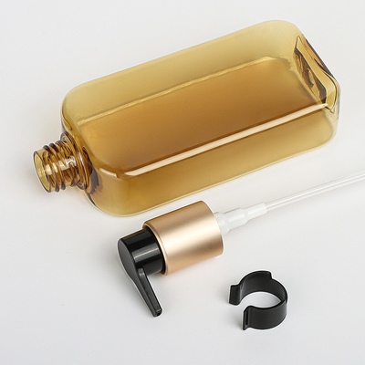 Heiße stempelnde Disketten-Kappen-Flasche, quadratischer Durchmesser der Lotions-Pumpflasche-69mm