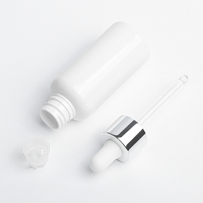 Silberne kosmetische Tropfflasche 50ml für Durchmesser des ätherischen Öls 34mm