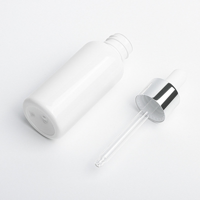 Silberne kosmetische Tropfflasche 50ml für Durchmesser des ätherischen Öls 34mm