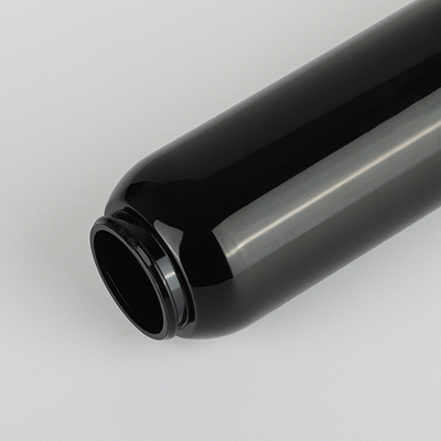 Zylinder HAUSTIER 180ml 200ml die schwarze Schaum-Seifenspender-Flaschen-Pumpe verpackend luftlos