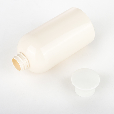 Kosmetische Plastiktransparente runde Plastikflasche der toner-Flaschen-300ml 350ml